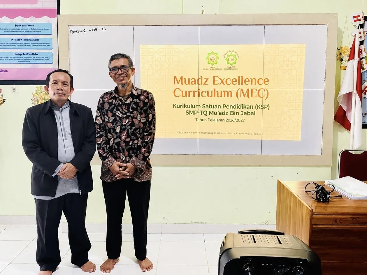 Reviu Kurikulum MEC SMP TQ Muadz Bin Jabal Tuai Apresiasi Pengawas: Siap Wujudkan Murid Unggul dan Berakhlak Islami