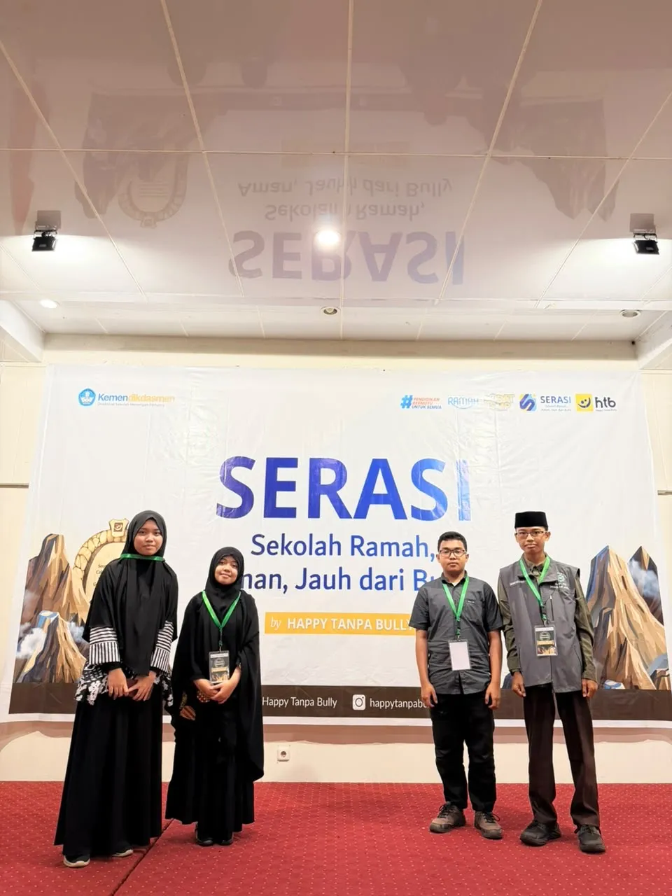 Empat Siswa SMP-TQ Muadz Bin Jabal Kendari Ikuti Pelatihan Happy Tanpa Bullying